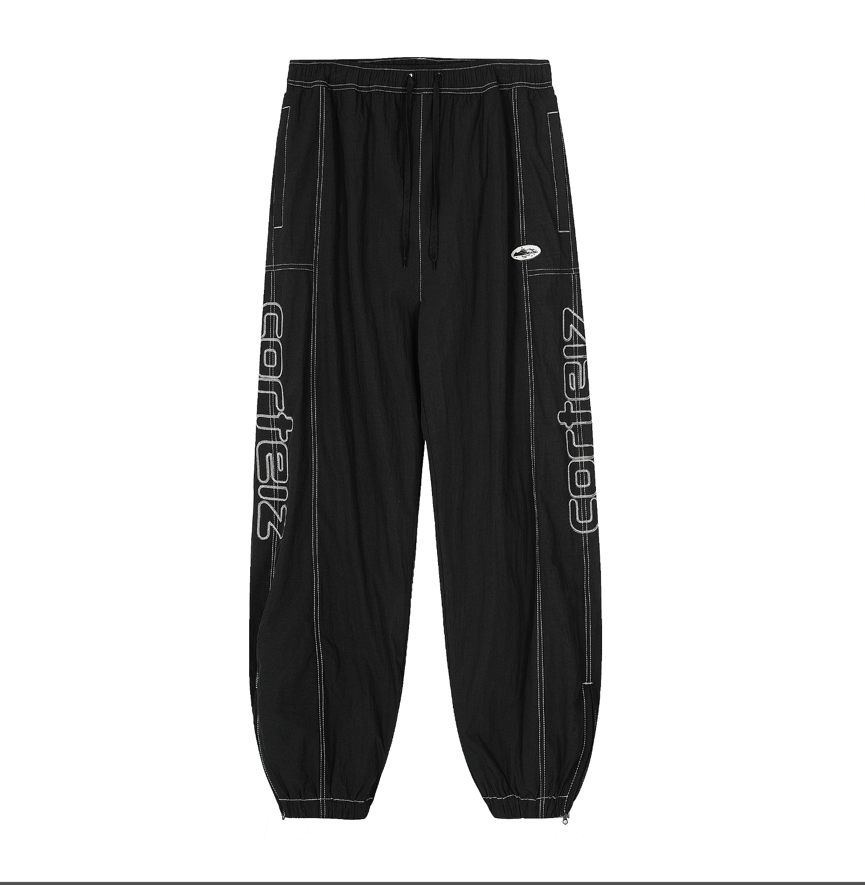 1 of 1 - Corteiz Trackpants - Black
